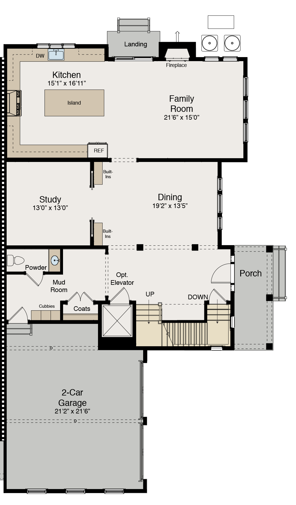 Bingham Park - Abbey - First Floor