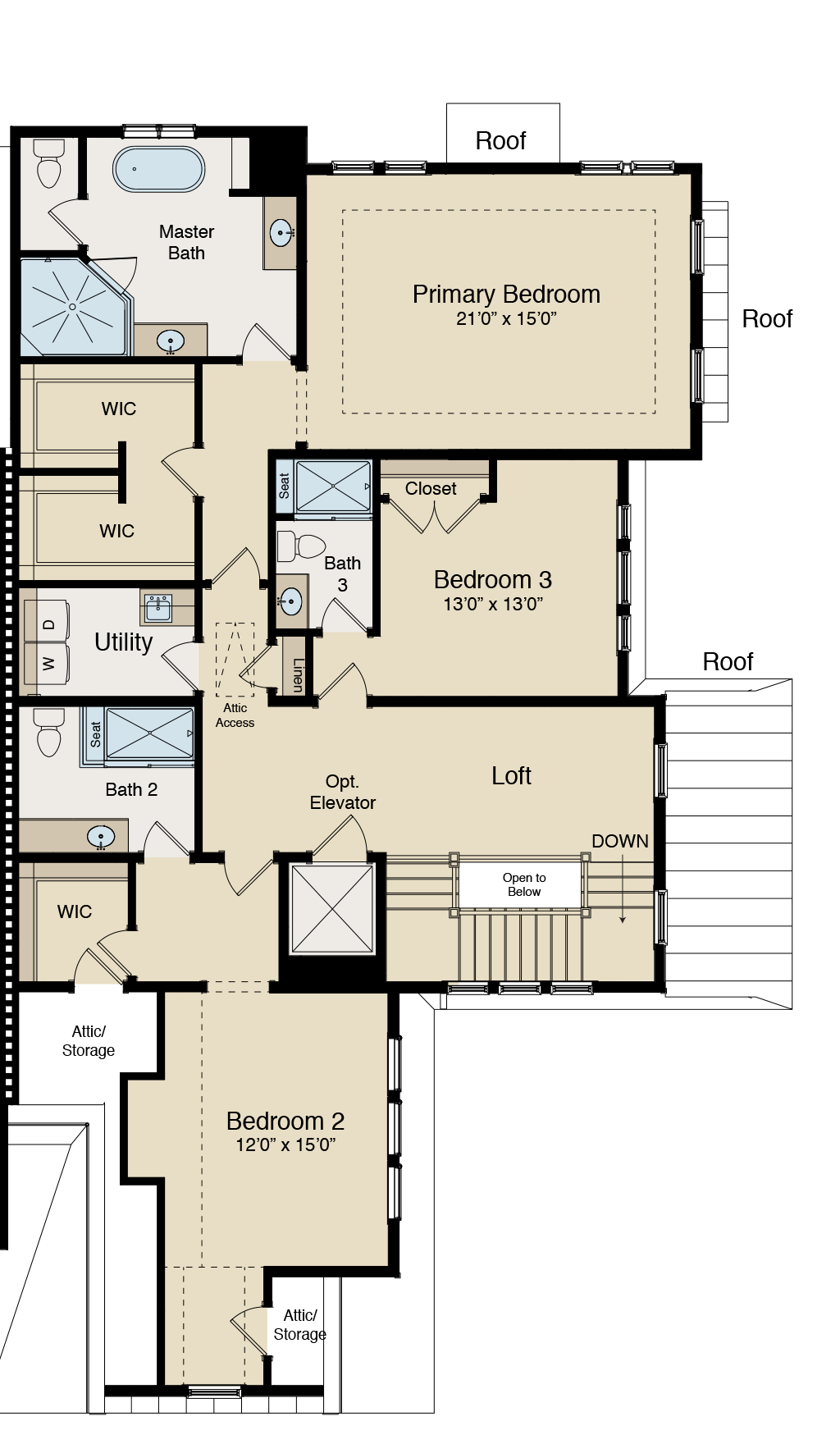 Bingham Park - Abbey - Second Floor