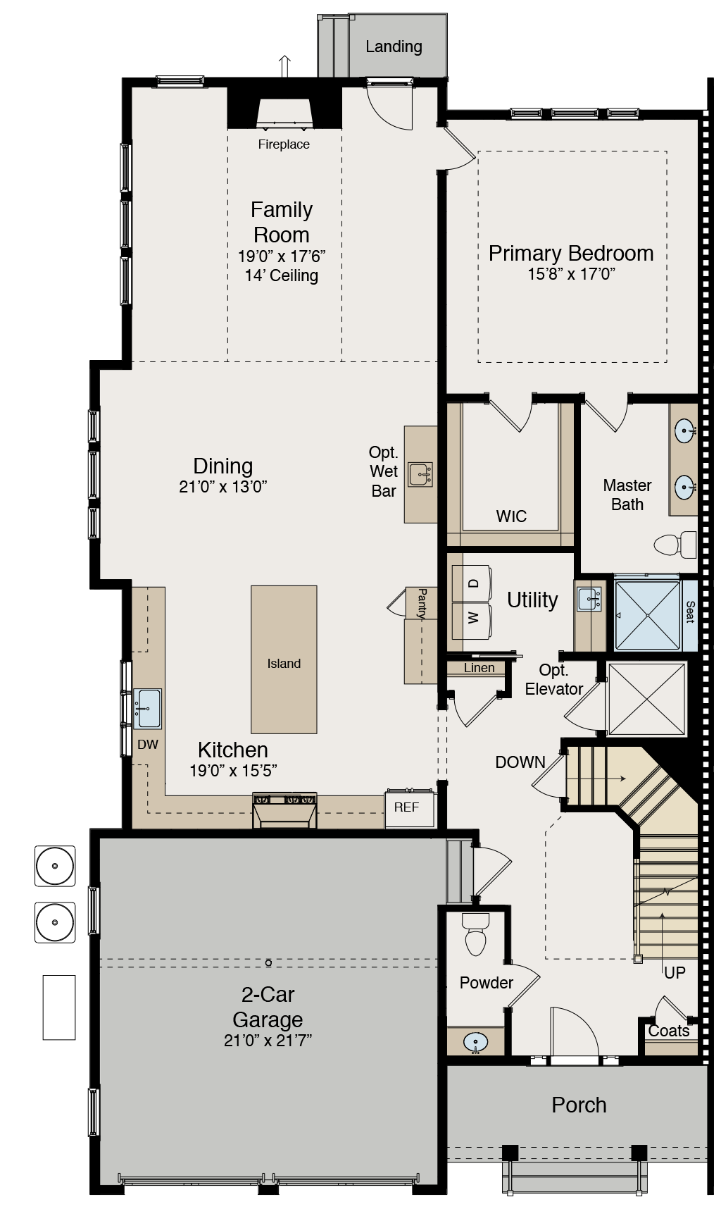 Bingham Park - BordenII - First Floor
