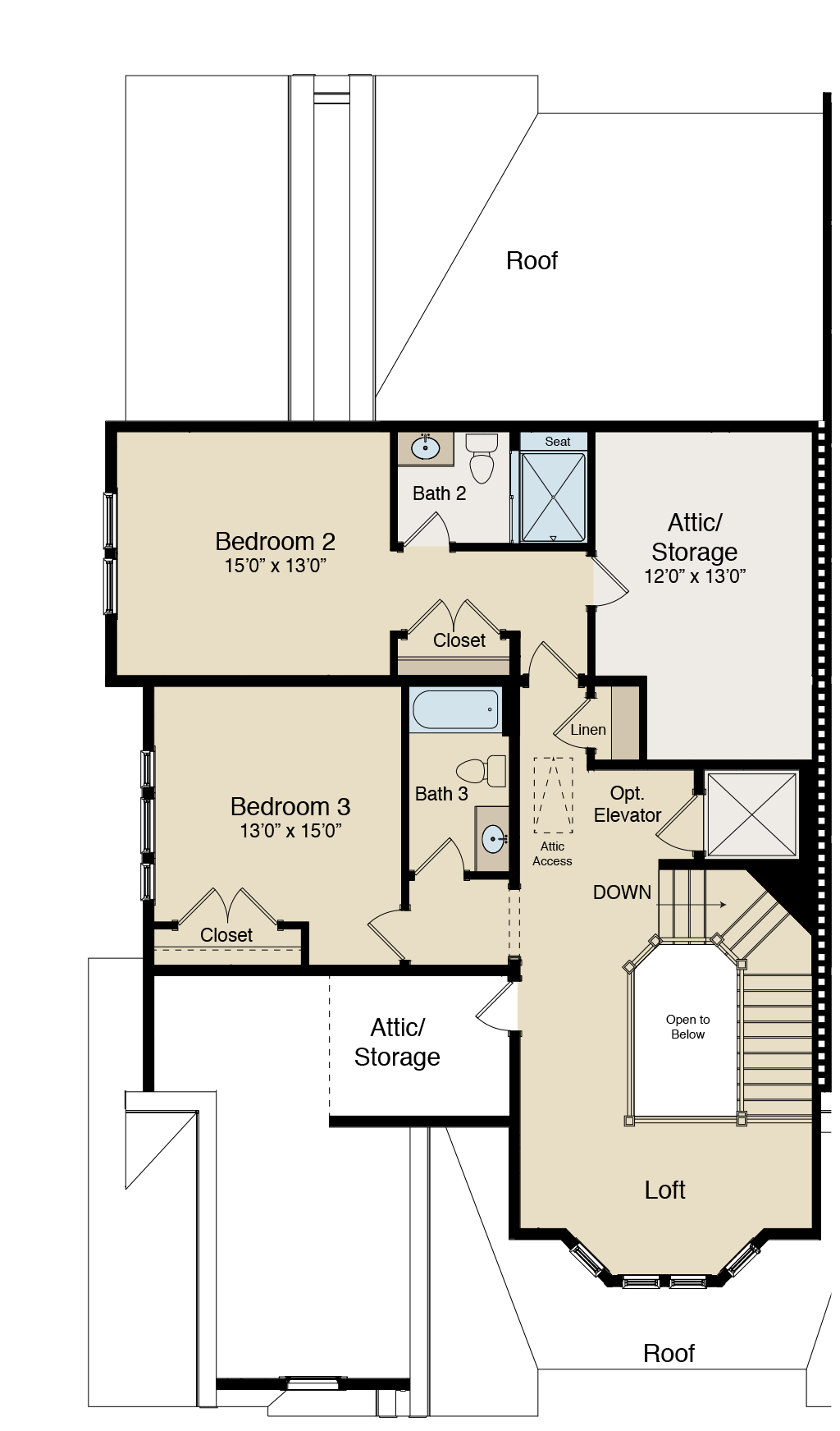 Bingham Park - BordenII - Second Floor