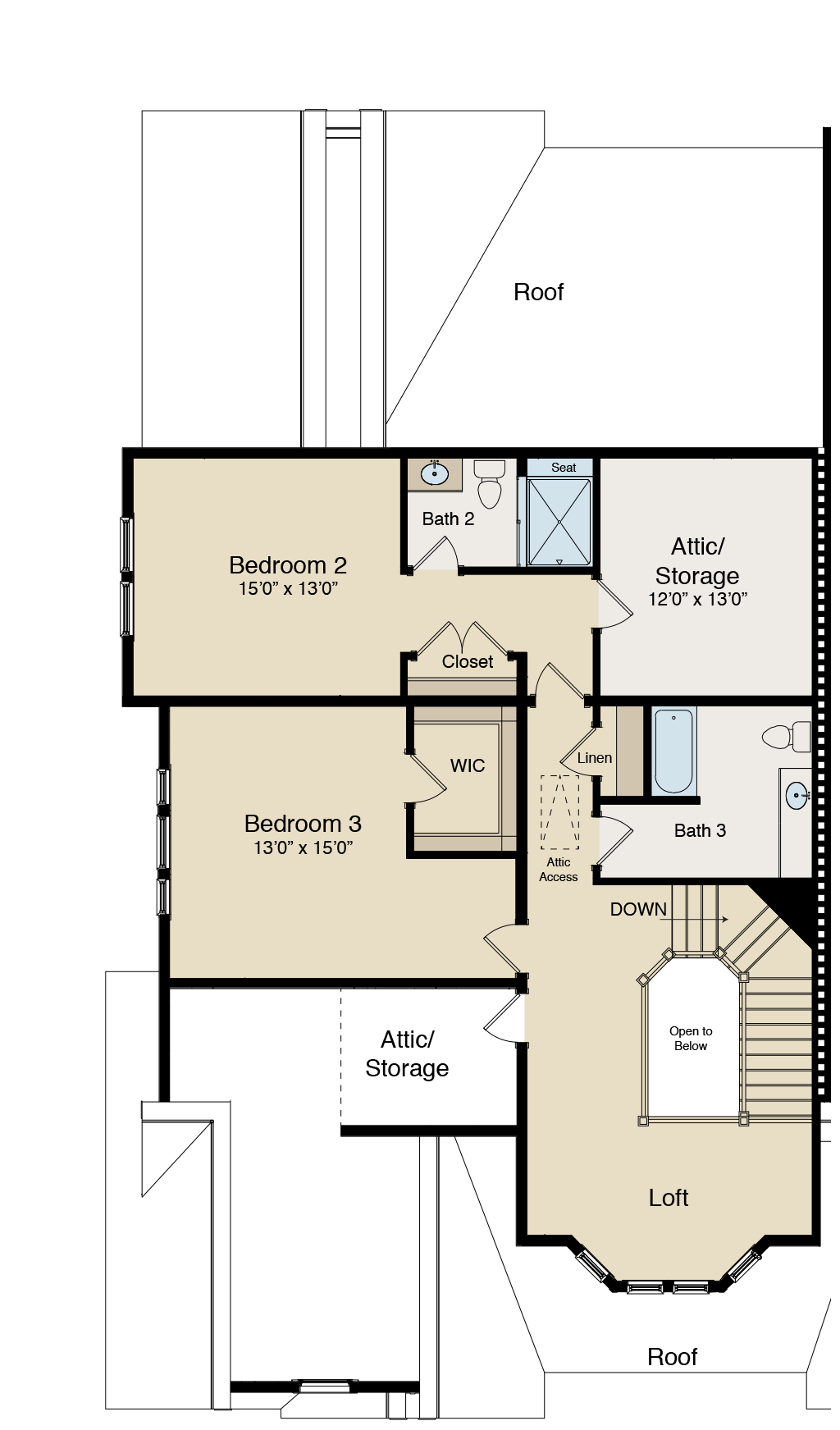 Bingham Park - Borden - Second Floor